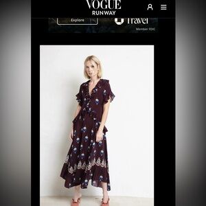 Warm Ruffled Maxi Dress